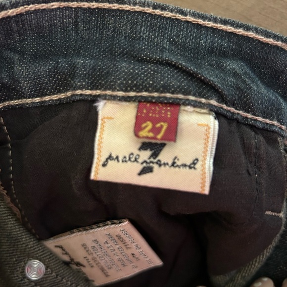 7 For All Mankind Vintage Zippered Ankle Jeans Sz 27 NWT!! - Picture 13 of 16